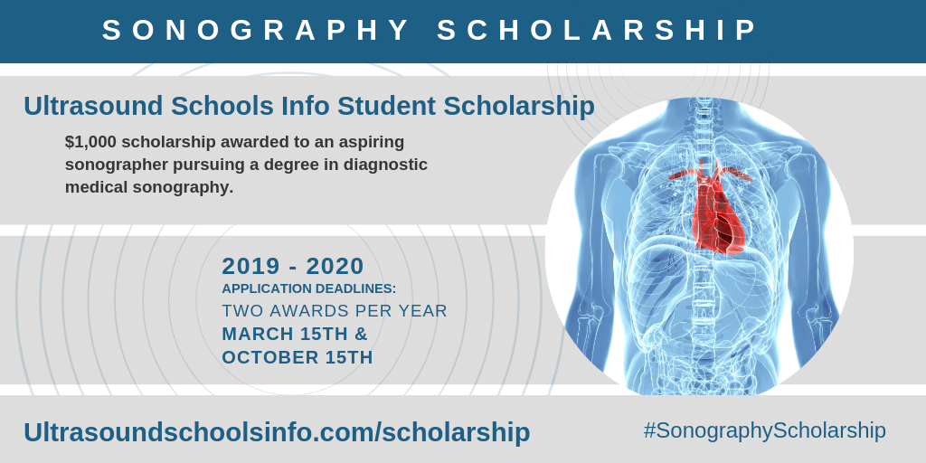 Sonography Student Scholarship 💰